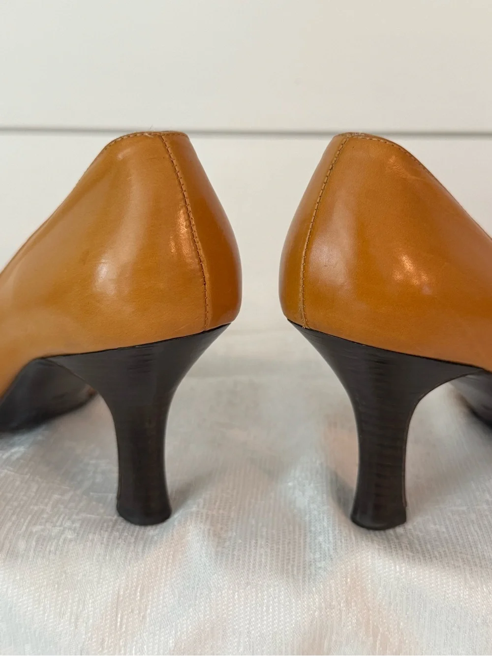 Fratelli Rossetti - Vintage Leather heals camel color
